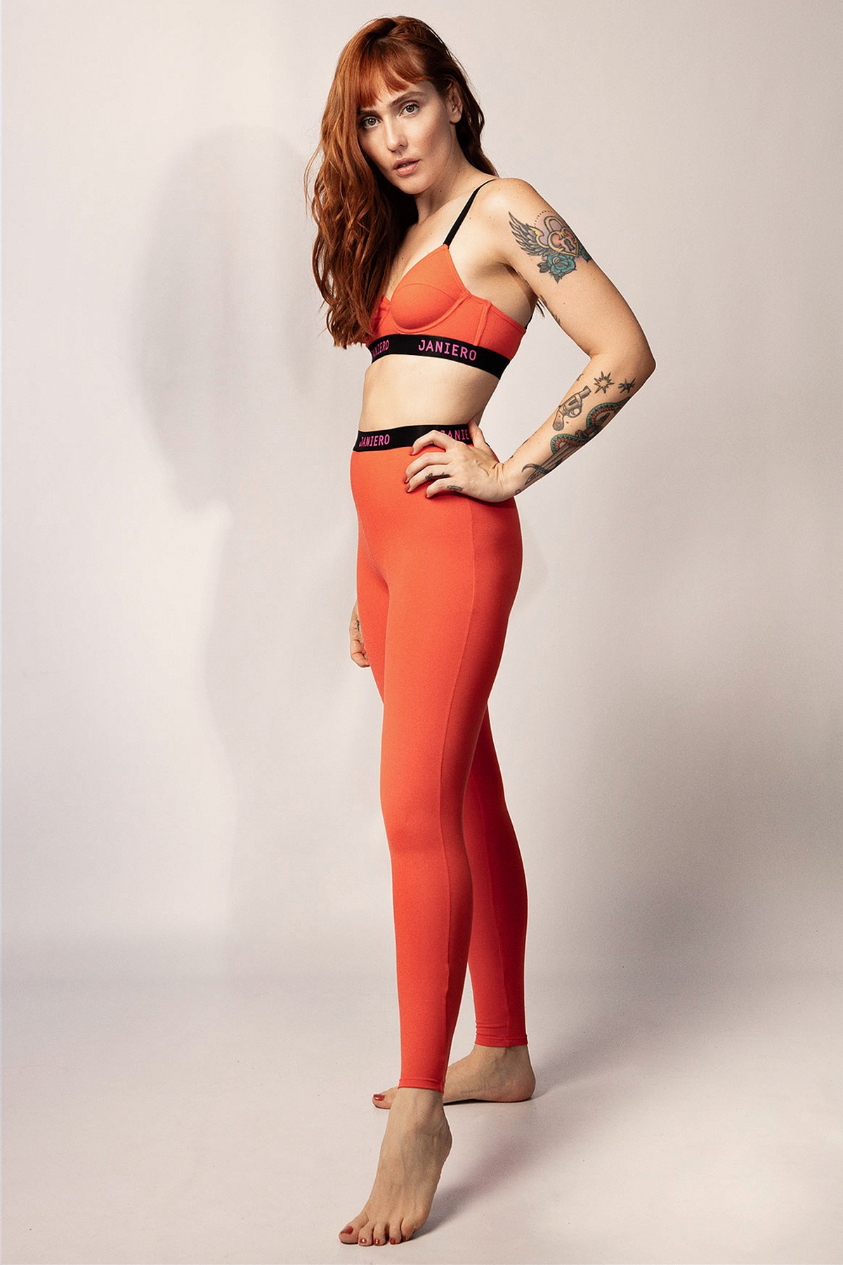 CALÇA LEGGING LARANJA MAYA