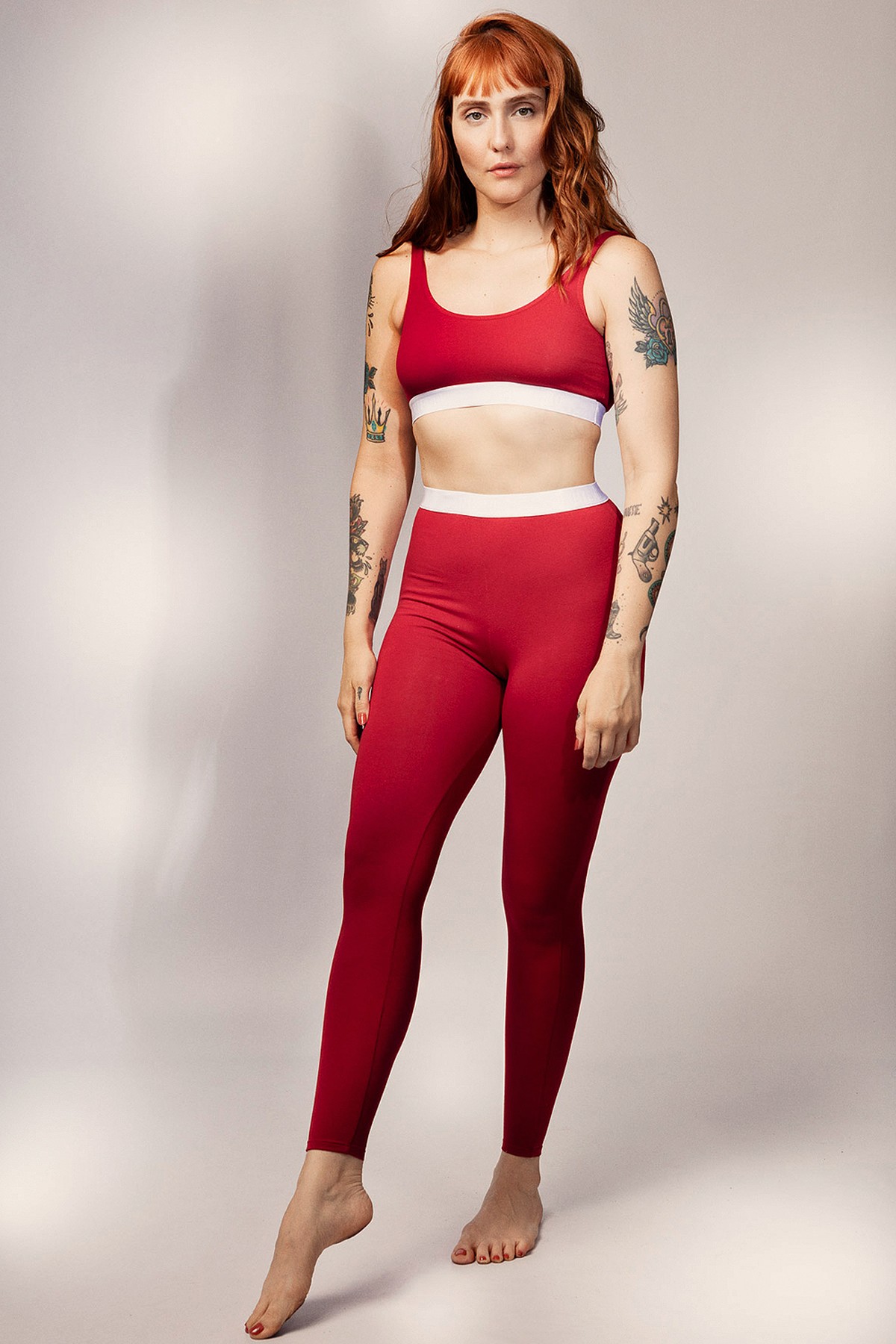 CALÇA LEGGING VERMELHA MAYA