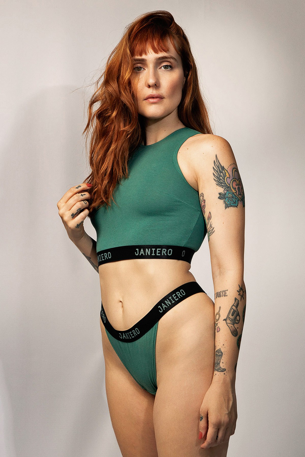 TOP CROPPED VERDE ISLA