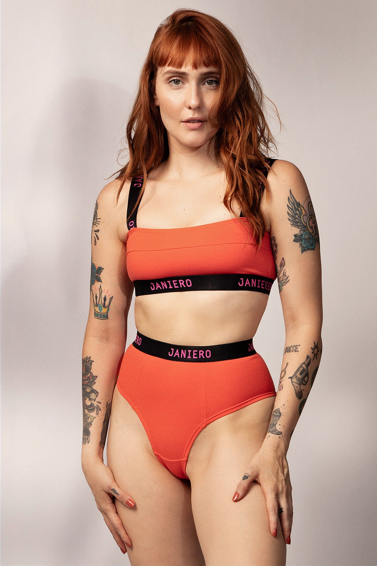 HOT PANTS LARANJA BETINA