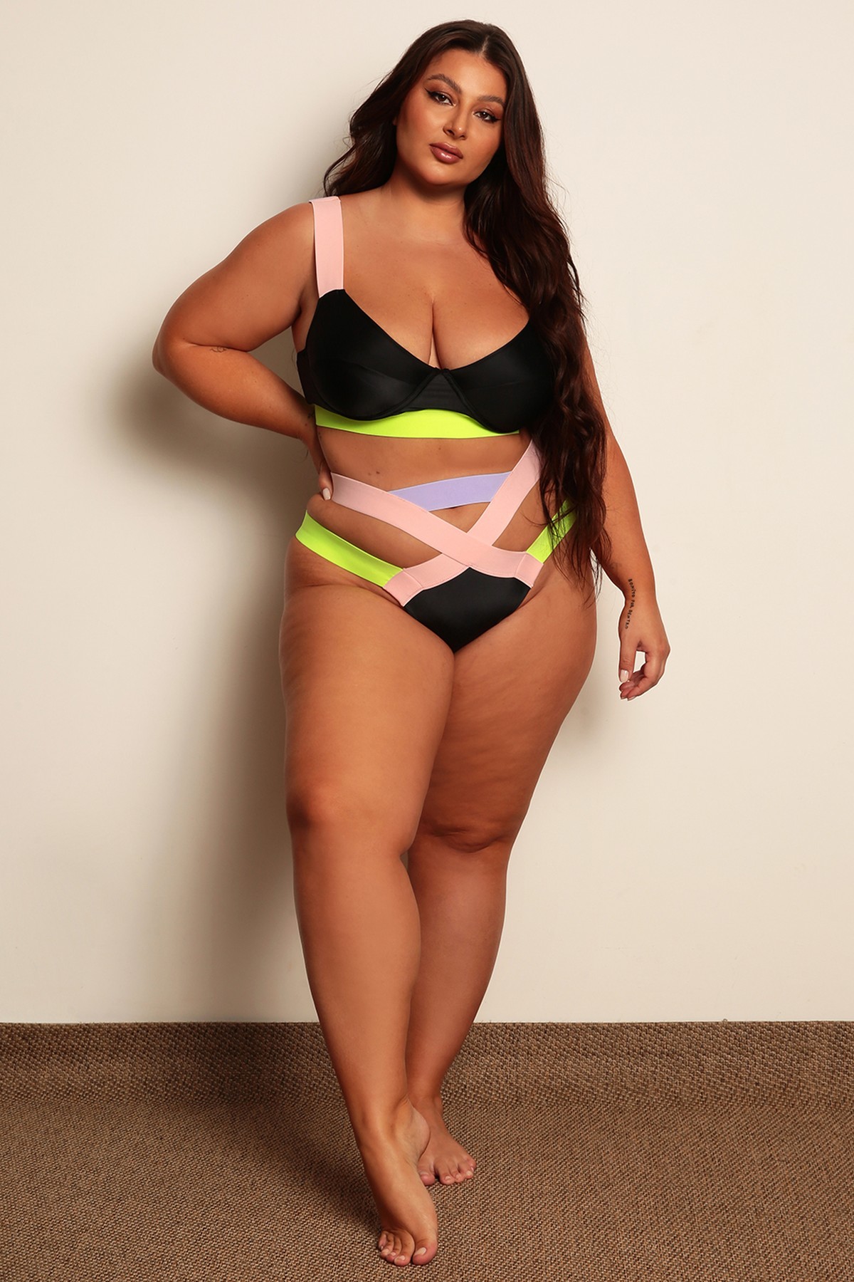 CALCINHA RISING COLOURS DE TIRAS NINA