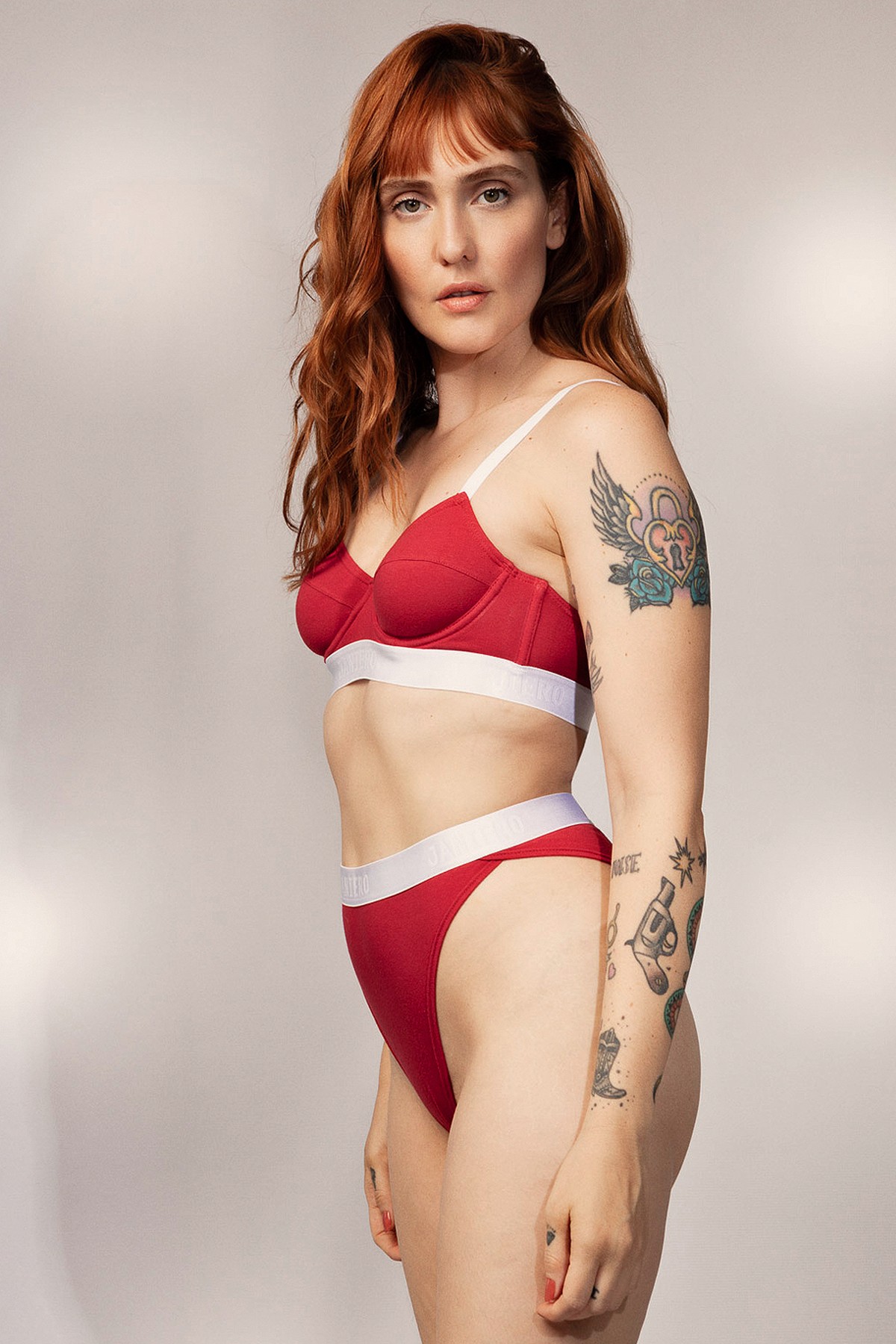 SUTIÃ MEIA TAÇA VERMELHO GRAZIA