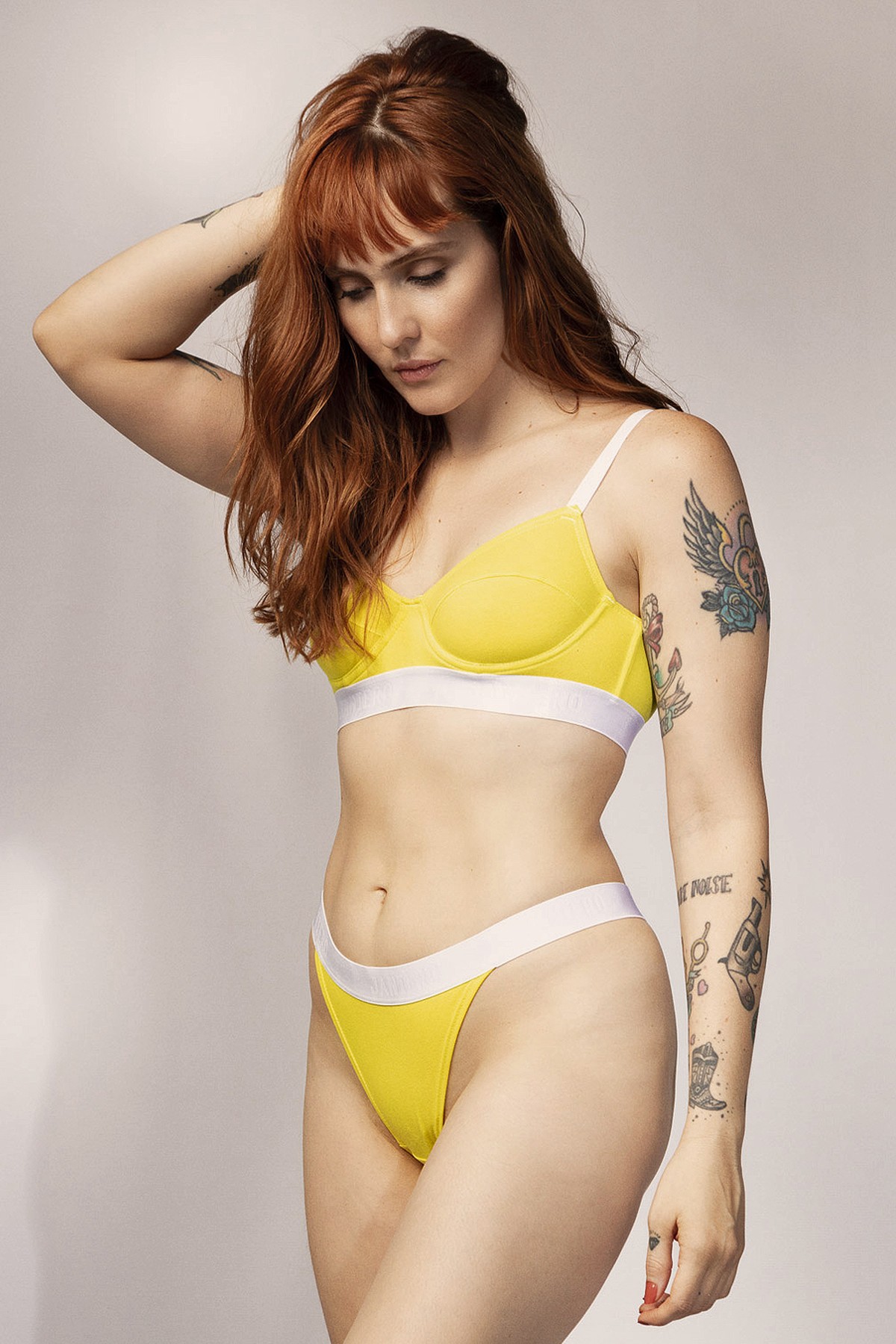 SUTIÃ MEIA TAÇA AMARELO GRAZIA