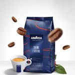 Café Em Grão Torrado Lavazza Crema E Aroma Importado 1kg