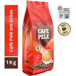 Café Em Grãos Pelé Espresso 1kg - 100% Café Superior Puro