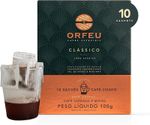 Café Orfeu Drip Coffee Clássico 100% Arábica - 10 Sachês