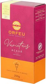 Café Orfeu Torrado e Moído Acauã 100% Arábica - 250g Moagem Fina
