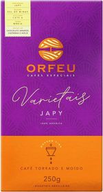 Café Orfeu Torrado E Moído Linha Varietais Japy 250g