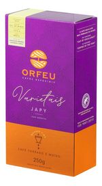 Café Orfeu Torrado E Moído Linha Varietais Japy 250g