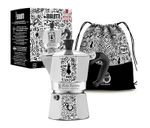 Cafeteira Italiana Bialetti Moka Edição Especial 90 Anos - 3 Cups