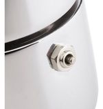 Cafeteira Italiana Bialetti: Vênus 4 Cps -  Indução Em Inox