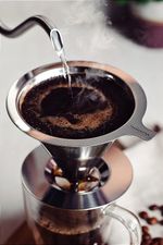 Coador de Café Tramontina em Aço Inox