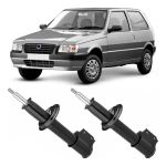 Par Amortecedor Dianteiro Nakata Fiat Uno Mille 1988 a 2013
