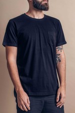 camiseta pima preto