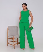 Conjunto Raquel Verde Bandeira