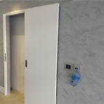 Modelo Selfie Double - (Porta Dupla 02 Folhas Espelhadas 01 Face + Puxador Inox)