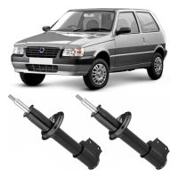 Foto do produto Par Amortecedor Dianteiro Nakata Fiat Uno Mille 1988 a 2013