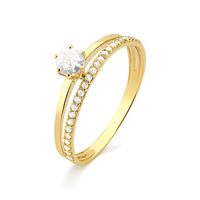 Foto do produto Colar ouro branco com diamantes