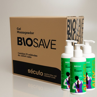 Foto do produto BioSave - Gel Massageador - AlivGel - 150ml - CX 72 UND