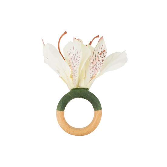 Porta Guardanapo Azaléia Off White