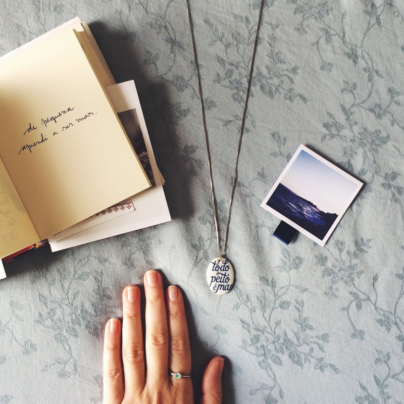 colar todo peito é mar