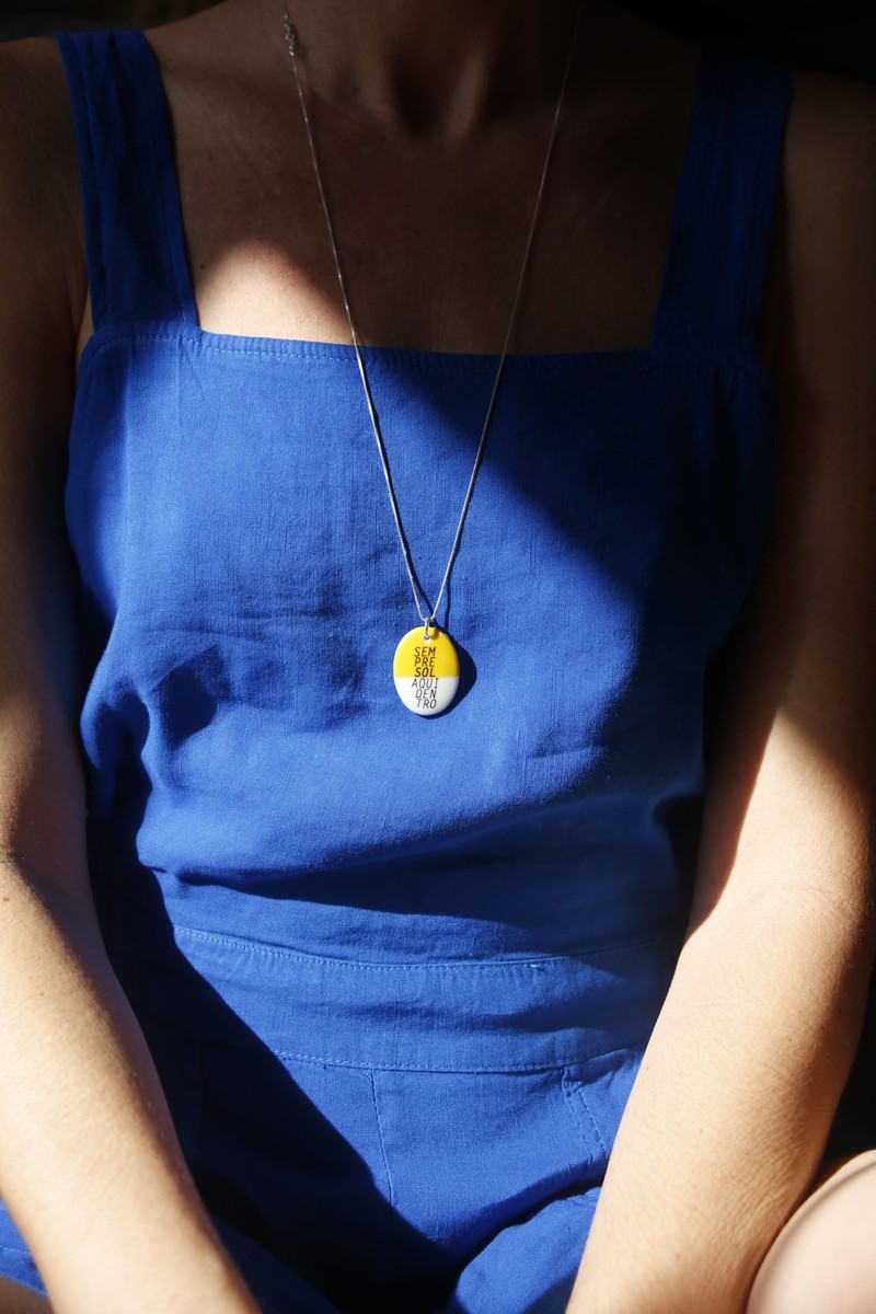 colar sempre sol aqui dentro | necklace always sun inside