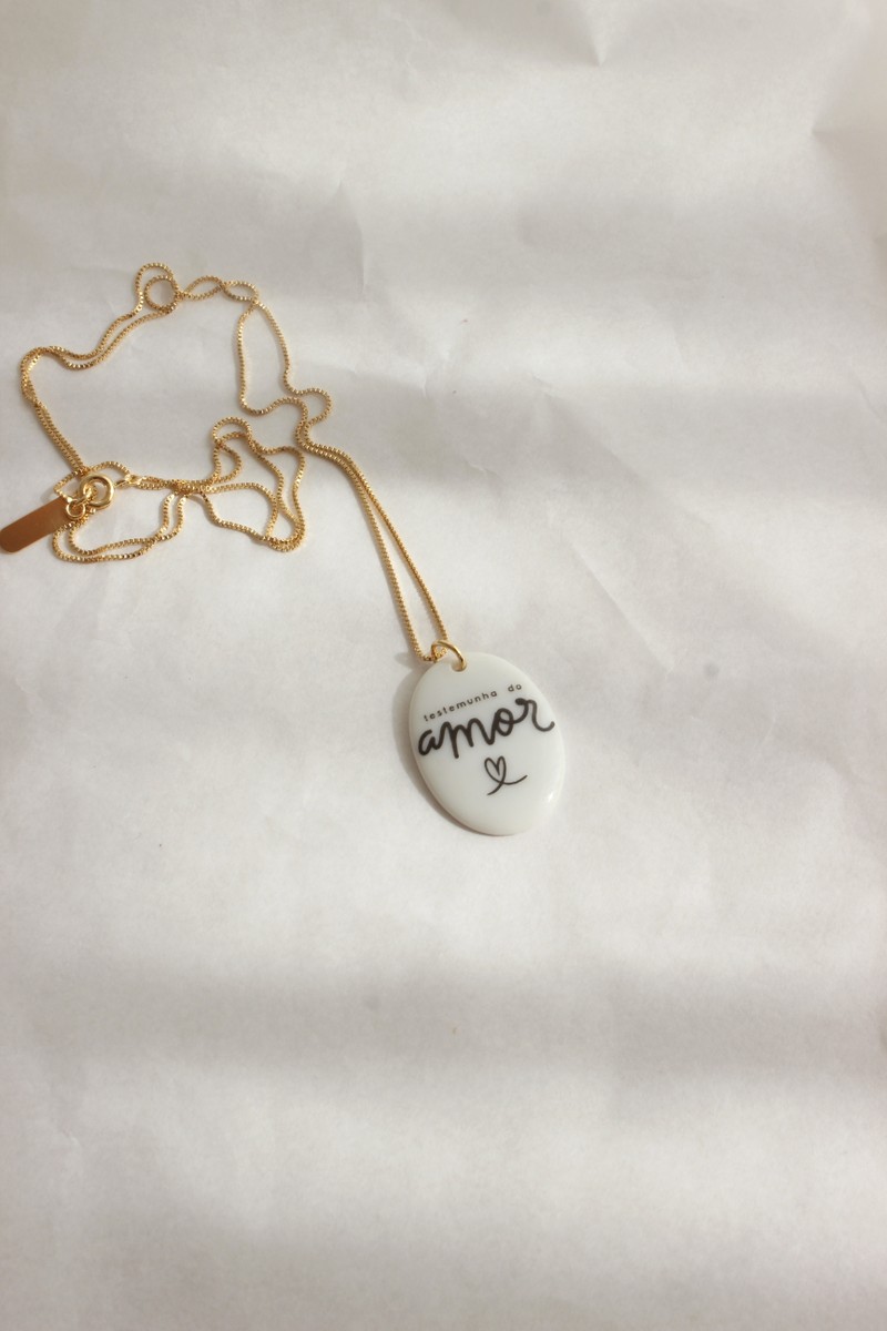 colar testemunha do amor