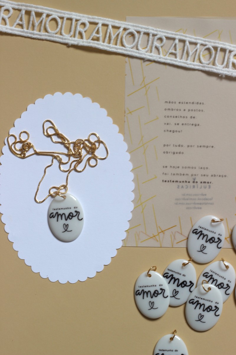 colar testemunha do amor