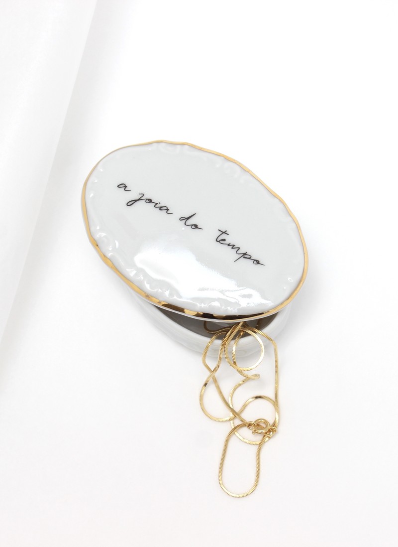 porta-joias joia do tempo