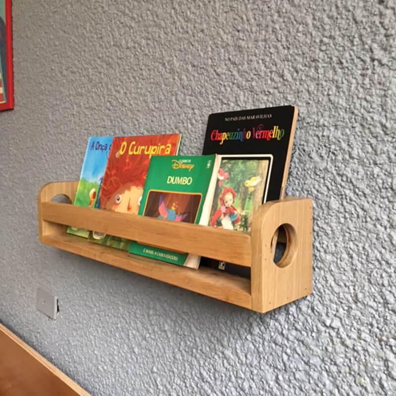 PRATELEIRA DOS LIBROS ROUND KW