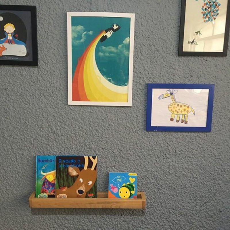 PRATELEIRA DOS LIBROS LINE KW