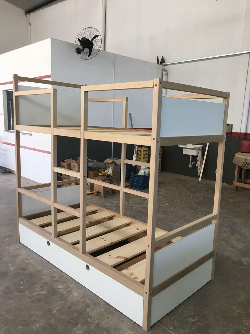 BIKAMA MOTESSORIANA COM CAMA AUXILIAR KW
