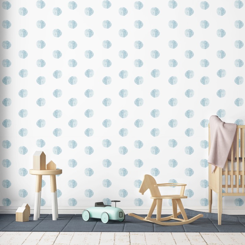 Papel de Parede Bolas Peixe