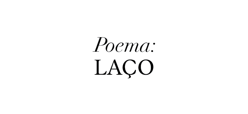 [Produto] poema laço