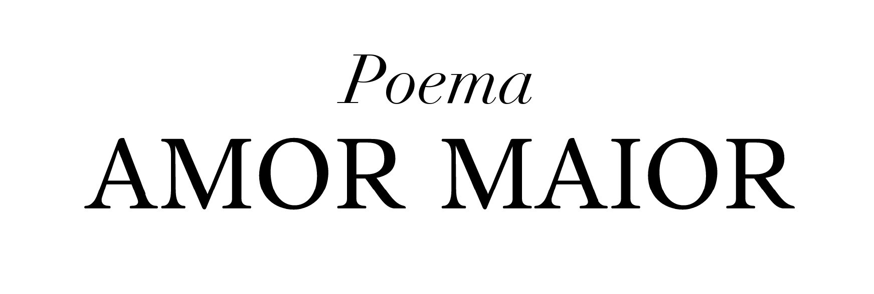 [Produto] poema amor maior